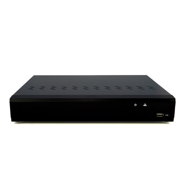 4 Channel POE NVR W/ 4 POE Ports - Records IP Security Cameras up to 4K (8MP) Resolution 4-NVR4K