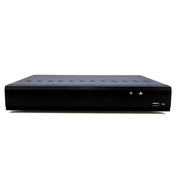 8 Channel POE NVR W/ 8 POE Ports - Records IP Security Cameras up to 4K (8MP) Resolution 8-NVR4K
