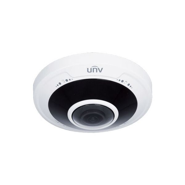 UNV 5MP IP Fisheye Security Camera with 360° Field of View and a 1.4mm Fixed Lens (IPC815SB-ADF14K-I0)