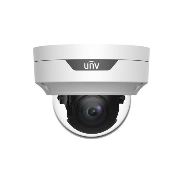 UNV Pigtail-Free 4MP Vandal-Resistant Dome Prime I NDAA Compliant IP Security Camera with a 2.8-12mm Motorized Zoom Lens (IPC3534SR3-DVNPZ-F)