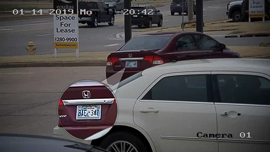 An example of a license plate capture with the NSC-LPR832-BT1 from Nelly's Security
